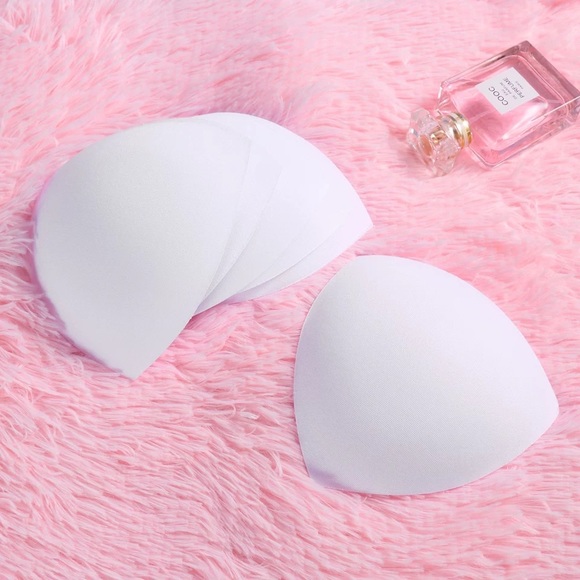 1Pair Detachable Removable PushUp Bra Smart Cup Bra Pad Inserts Swimsuit Part - Picture 2 of 16